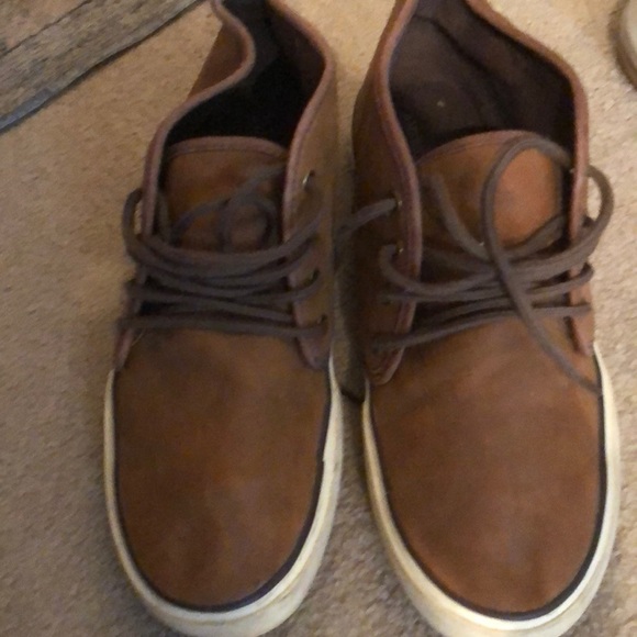 Dark tan American eagle high top sneakers - Picture 2 of 4